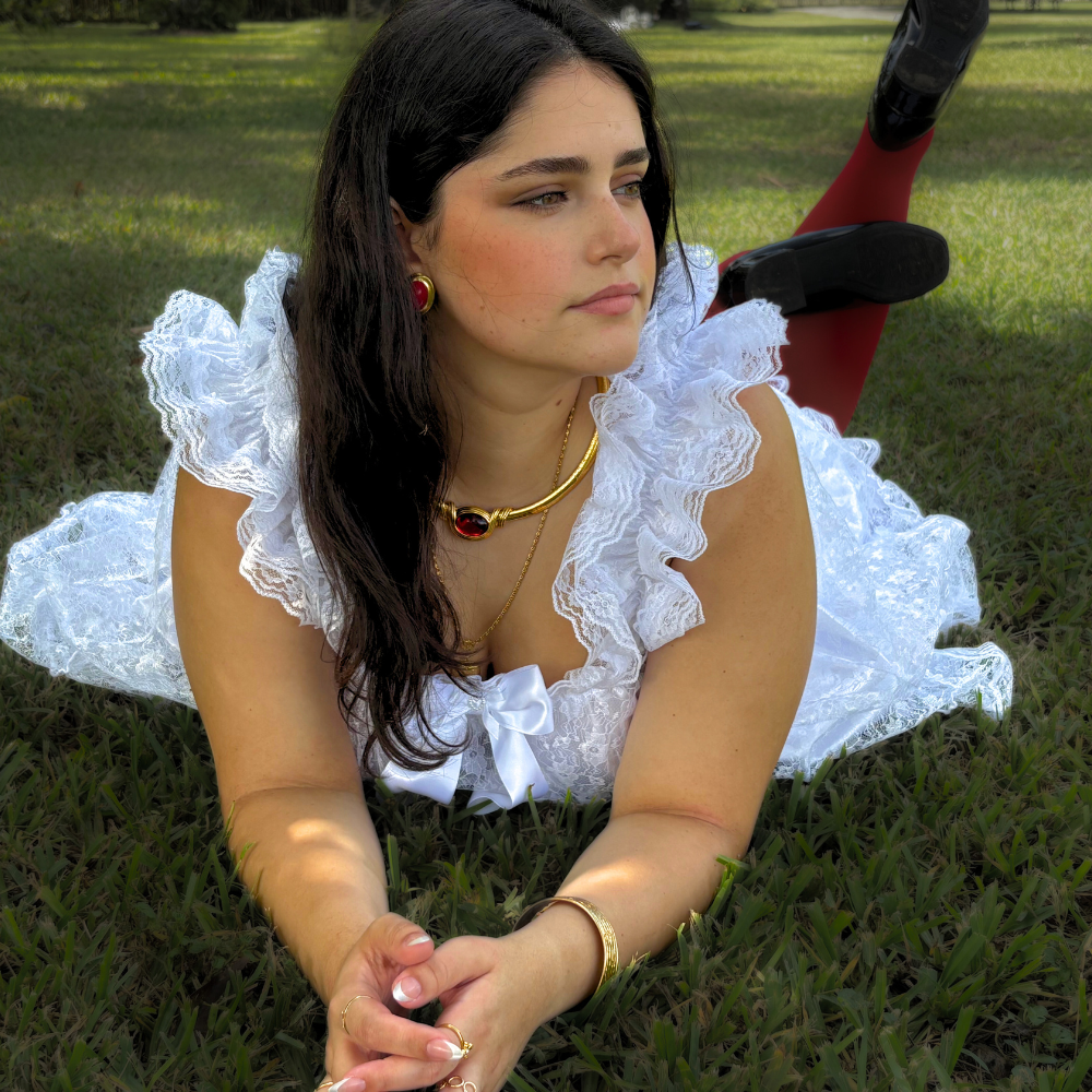 Vintage Joan Rivers Cabochon Necklace Set