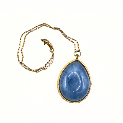 Midnight Tide Pendant Necklace