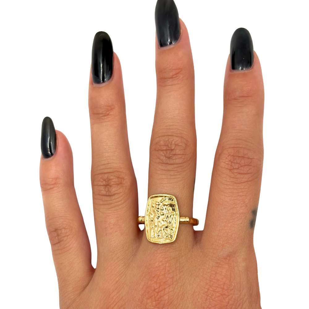 Gold Signet Ring