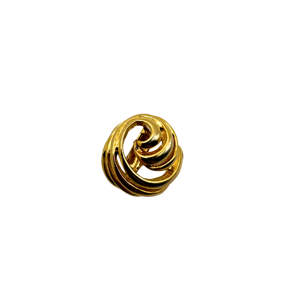 Golden Spiral Knot Earrings