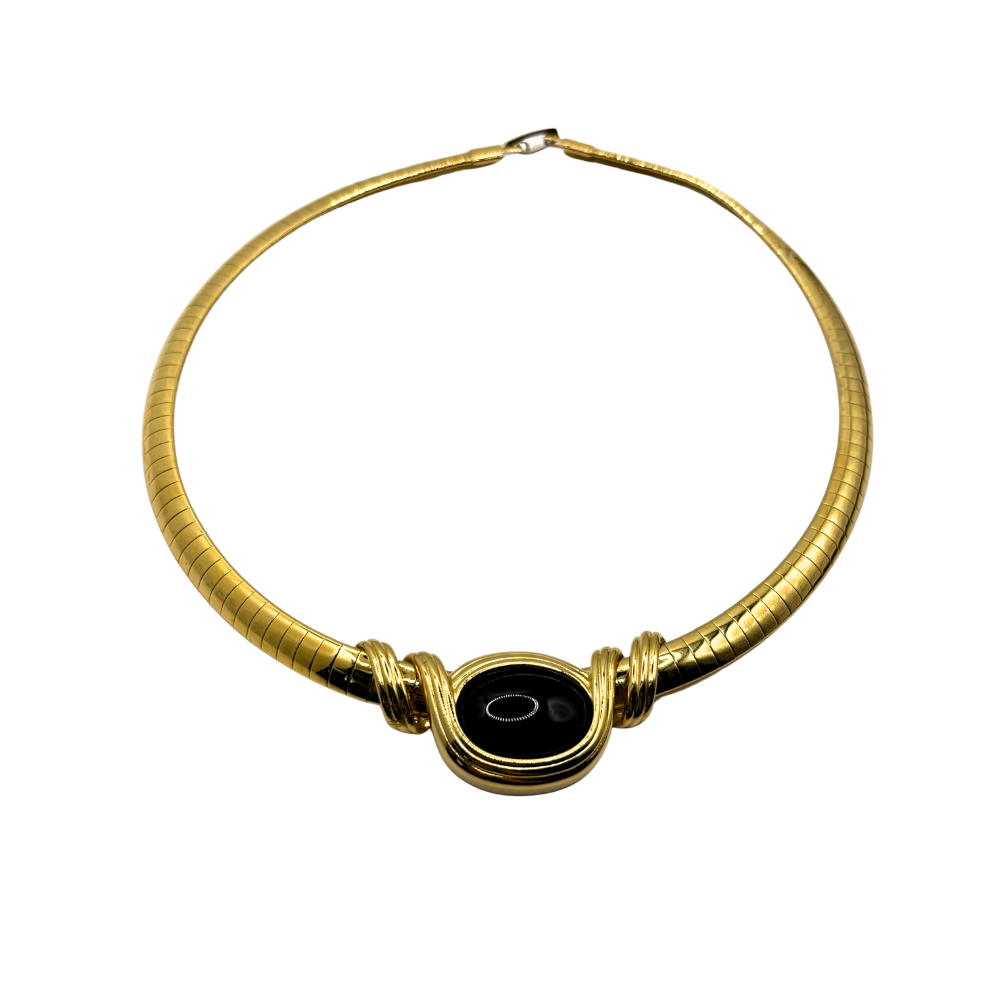 Vintage Joan Rivers Cabochon Necklace Set