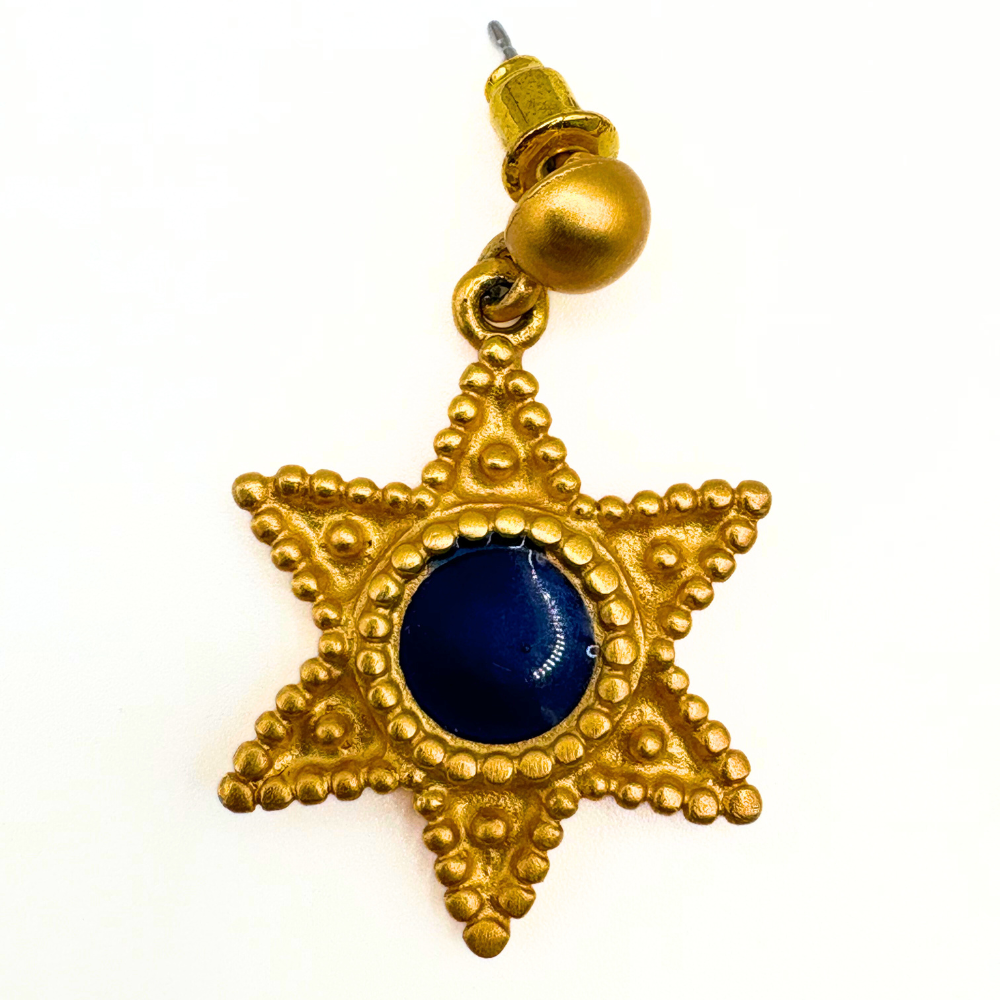 Vintage Anne Klein Star Drop Earrings