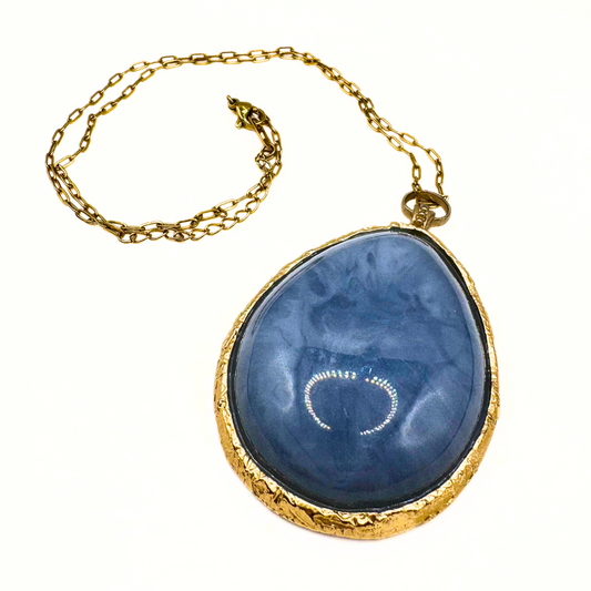 Midnight Tide Pendant Necklace