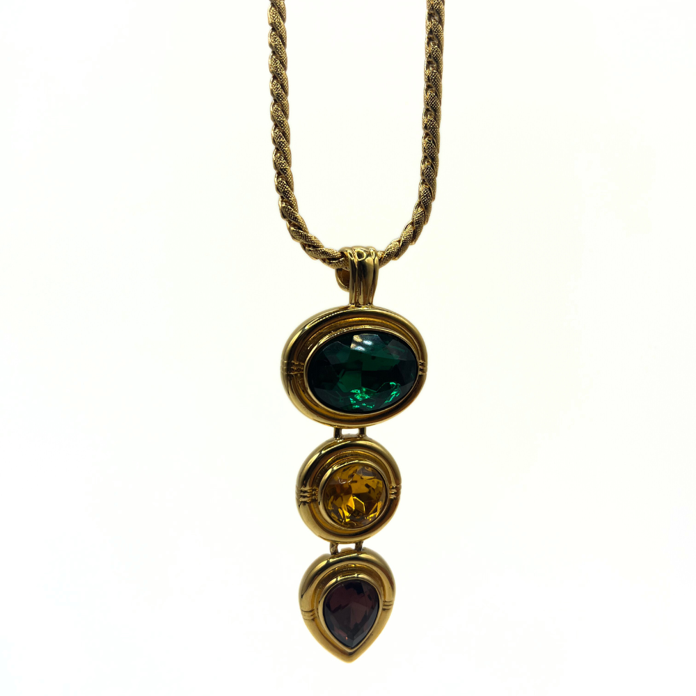 Vintage SMB Multicolor Drop Pendant