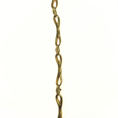 Vintage Twisted Link Gold-Tone Bracelet