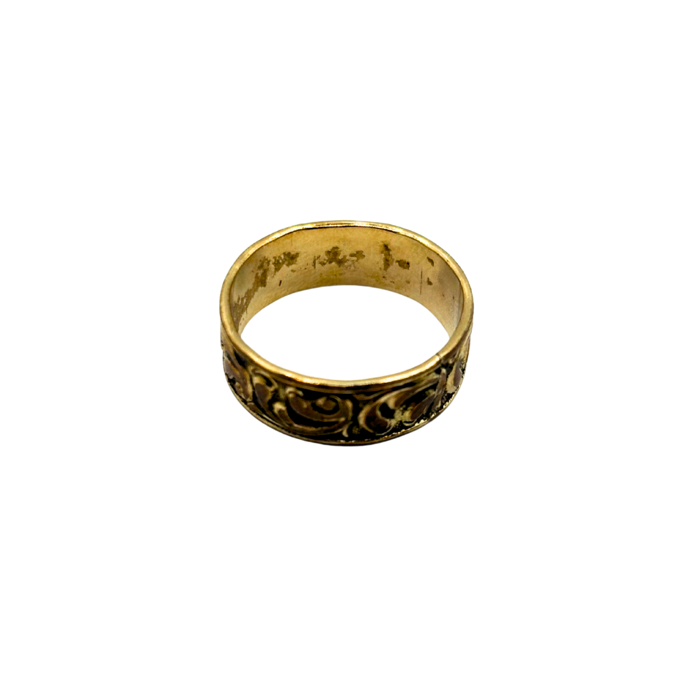 Gold Scroll Ring