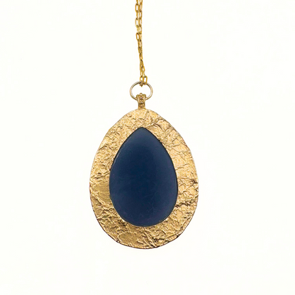 Midnight Tide Pendant Necklace