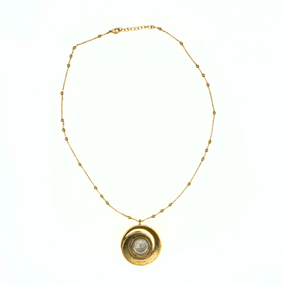 Reworked Waltham Orbit Watch Necklace