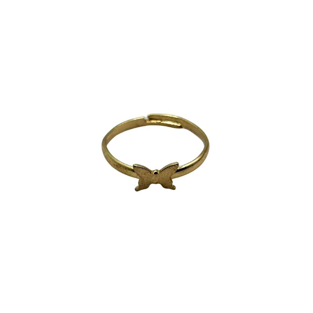 Gold Butterfly Ring