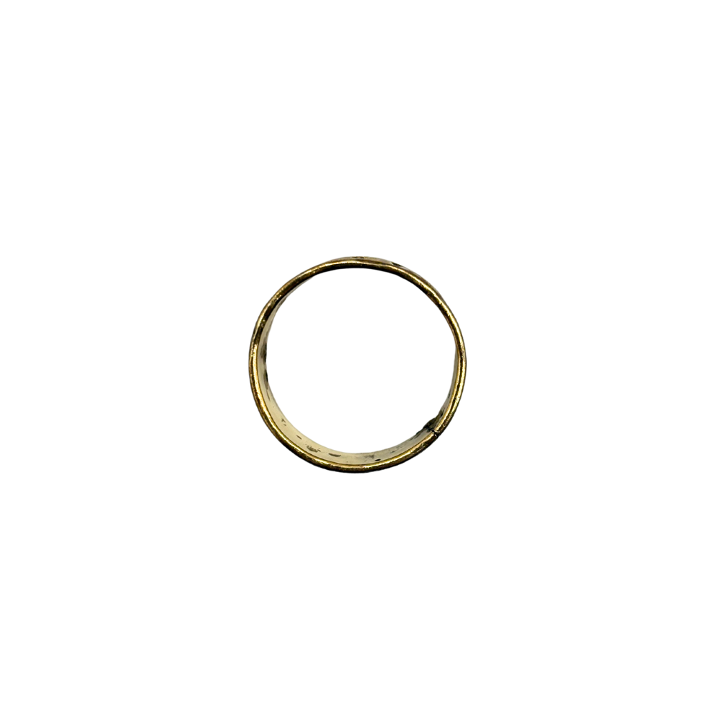 Gold Scroll Ring