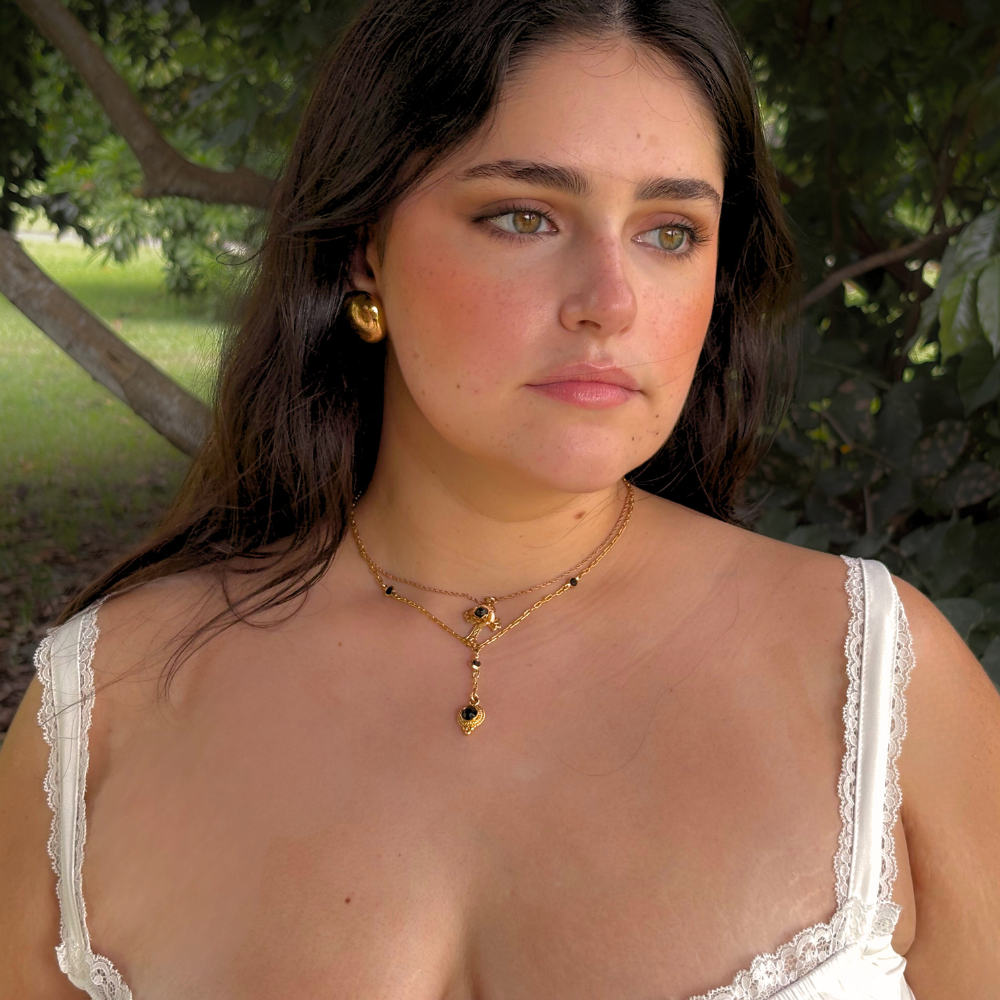 Vintage Cross Pendant Necklace