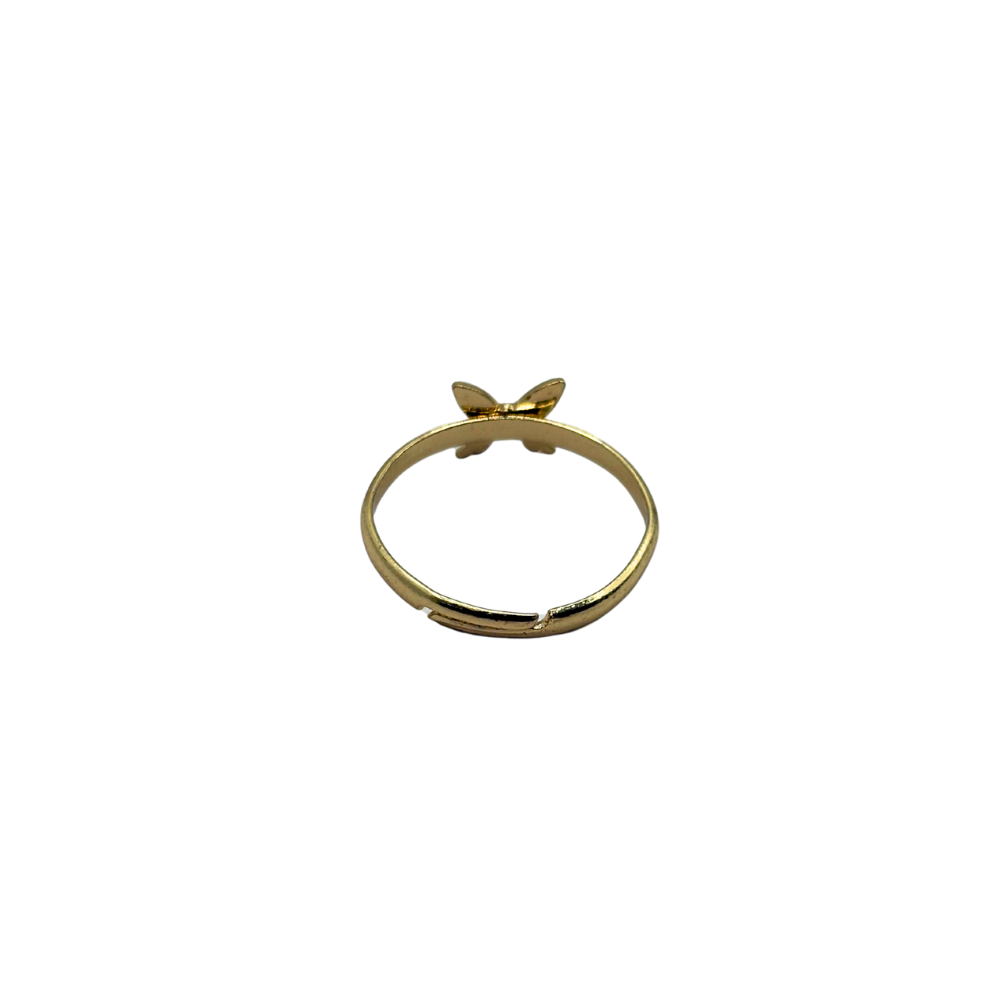 Gold Butterfly Ring