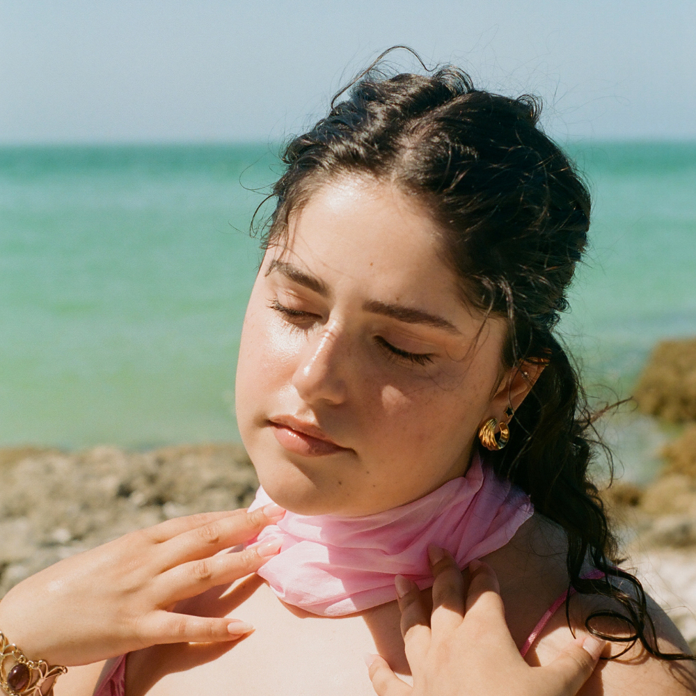 Vintage Gold Wave Hoop Earrings