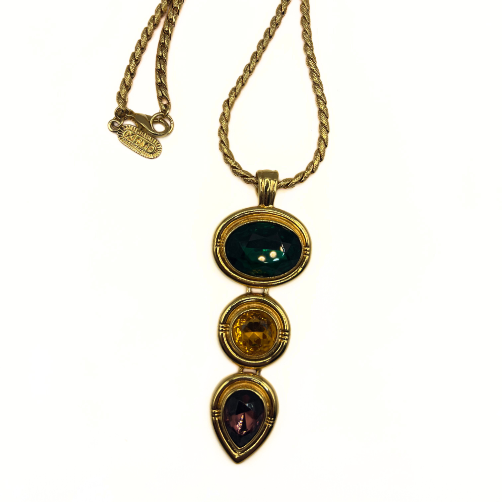 Vintage SMB Multicolor Drop Pendant