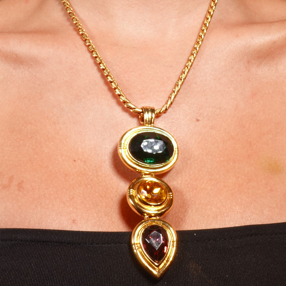 Vintage SMB Multicolor Drop Pendant